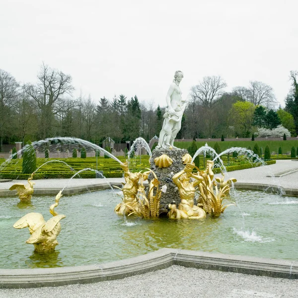Zahrada Palác Paleis Het Loo Hrad Poblíž Apeldoorn Nizozemsko — Stock fotografie