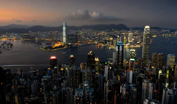 Hong Kong Asia Travel Place Background — Stock Photo, Image