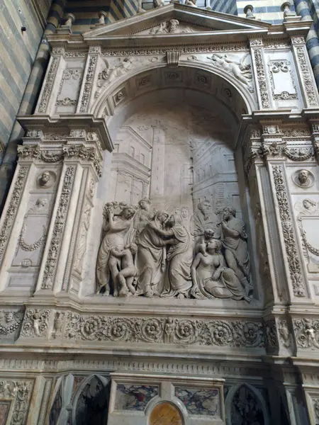 Interior Christian Cathedral Orvieto — Stock Photo, Image