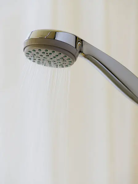 Close Shower Flowing Water — Stock Photo, Image