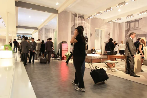 Salone Del Mobile Exposición Internacional Accesorios Decoración — Foto de Stock