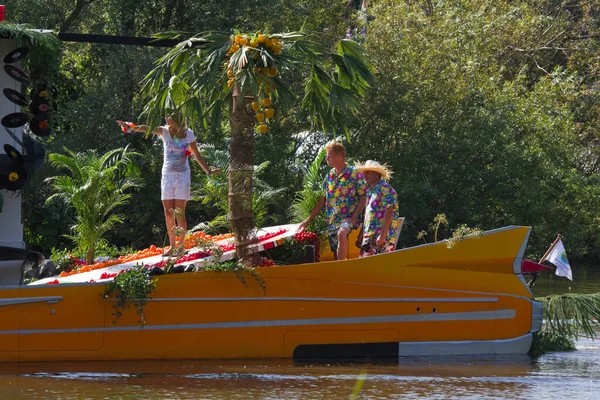 Westland Floating Flower Parade 2011 Ολλανδία — Φωτογραφία Αρχείου