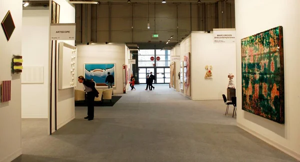 Miart Artnow Internationale Ausstellung Moderner Und Zeitgenössischer Kunst — Stockfoto
