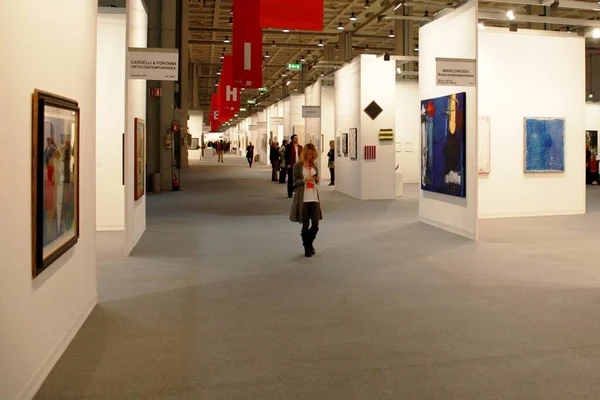 Miart Artnow Internationale Tentoonstelling Van Moderne Hedendaagse Kunst — Stockfoto