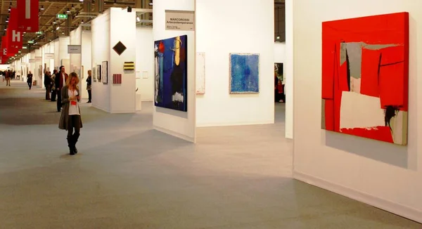 Miart Artnow International Exhibition Modern Contemporary Art — Stock Photo, Image