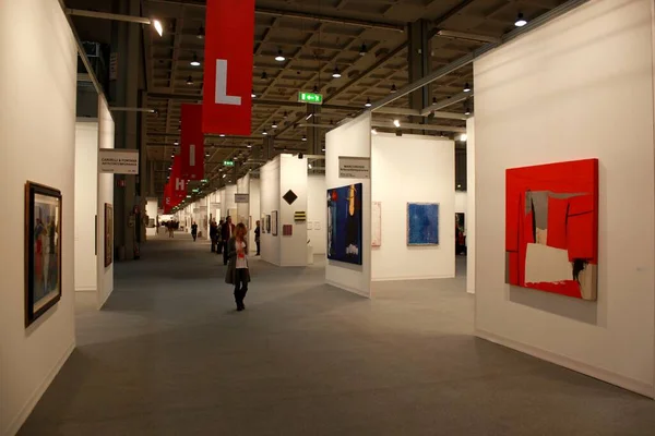 Miart Artnow International Exhibition Modern Contemporary Art — Stock Photo, Image