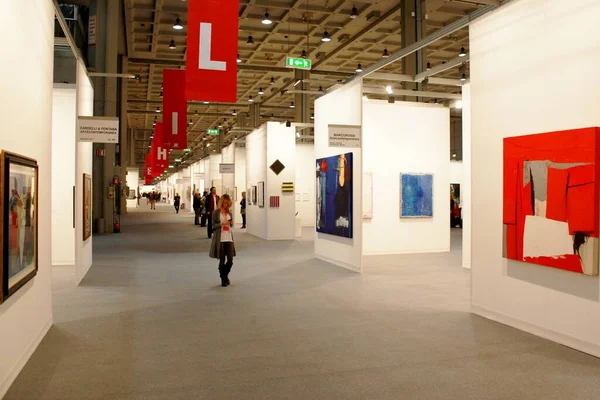 Miart Artnow Exposición Internacional Arte Moderno Contemporáneo — Foto de Stock