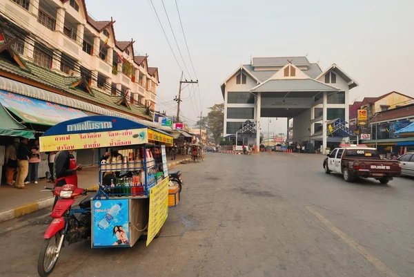 Alfândega Entre Tailândia Mianmar — Fotografia de Stock