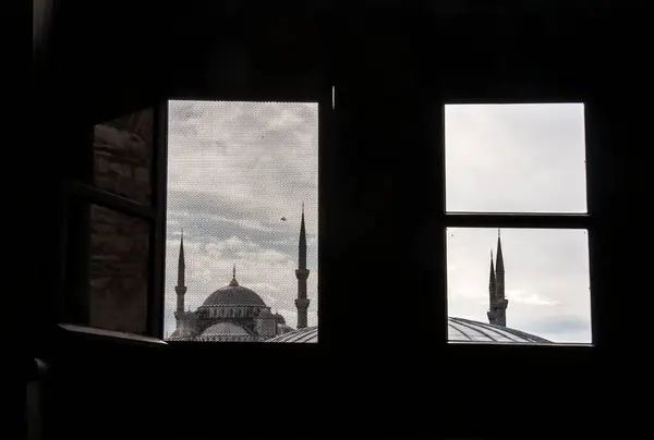 Interieur Van Hagia Sophia Istanbul Turkije — Stockfoto