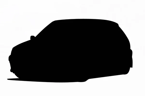 Silhouette Car — Stock Photo, Image