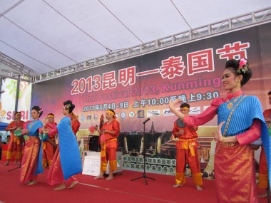 Thai festival in China