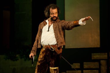 3 Kasım 2011, Kanarya Adaları, İspanya: Luifer Rodriguez, Margarita la Tornera 'da oyunculuk yapıyor.. 