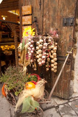 Typical products of Toscana