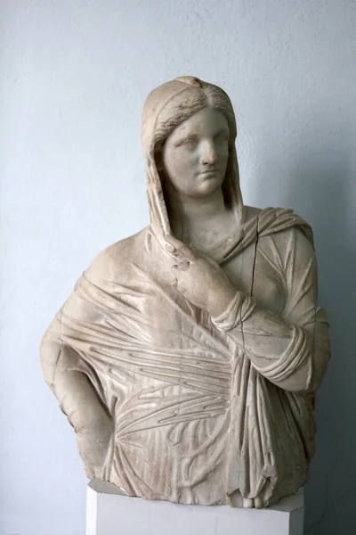 在科斯镇的古代雕塑 多德卡尼斯希腊 — 图库照片