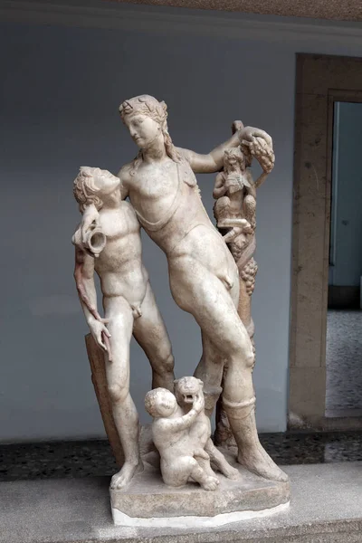 Oude Sculptuur Stad Kos Dodekanesos Griekenland — Stockfoto
