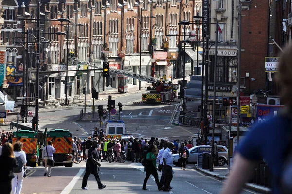 London Riots Aftermath Clapham Junction August 2011 — Stock Photo, Image