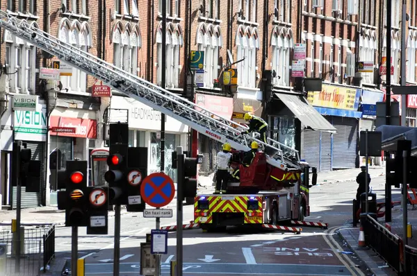 London Riots Aftermath Clapham Junction August 2011 — 图库照片