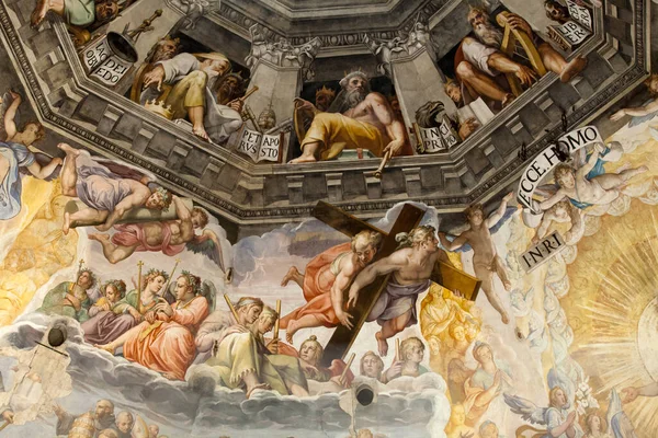 Florencja Duomo Sąd Ostateczny — Zdjęcie stockowe