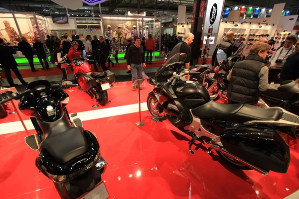 Eicma Internationell Motorcykelutställning — Stockfoto