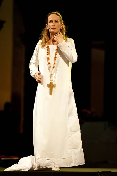 November 2011 Canary Islands Spain Karmele Aramburu Acting Margarita Tornera — 图库照片