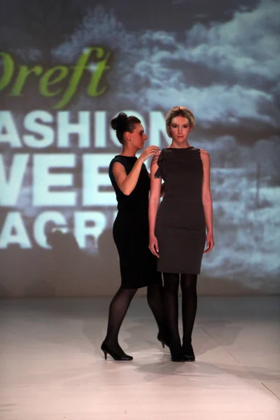 Bühnenbild Der Zagreber Modewoche — Stockfoto