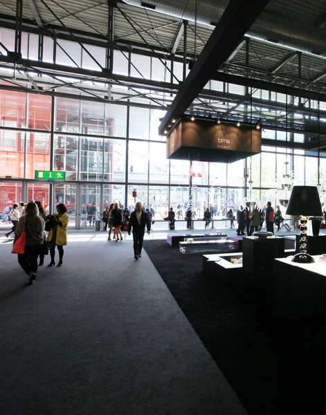 Salone Del Mobile 2011 Międzynarodowy Pokaz Akcesoriów Meblowych — Zdjęcie stockowe