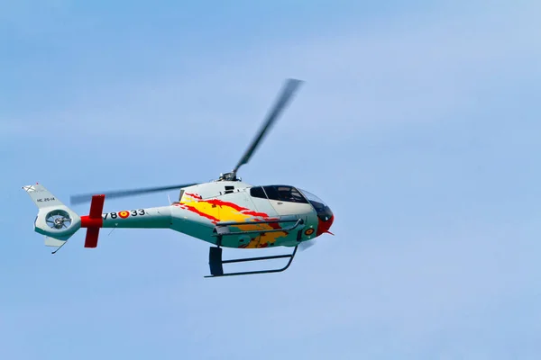 Cadiz Spagna Settembre Elicottero Della Patrulla Aspa Che Partecipa Test — Foto Stock