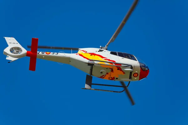Cadiz España Sep Helicóptero Patrulla Aspa Participando Una Prueba Exposición — Foto de Stock