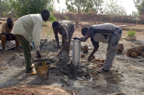 Assembly Pump Burkina Faso — Stock Photo, Image