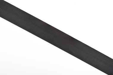 Siyah kurdele. Yaklaş.