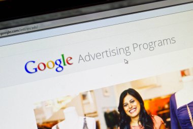 Google reklamında web sitesi sayfası