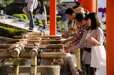 Tsukubai in Kyoto, Japan