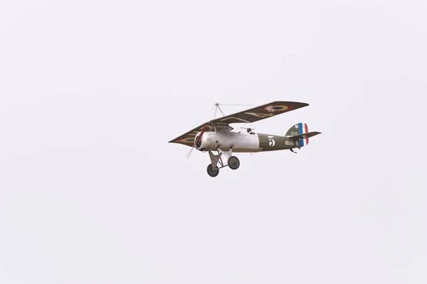 Morane Saulnier Daytime Shot Aviation Concept — Stock Photo, Image