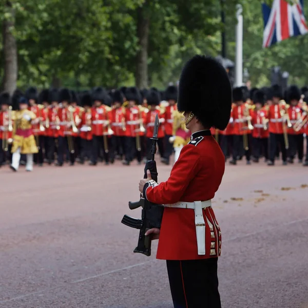Queen's Guards at the Buckingham palace in London, UK