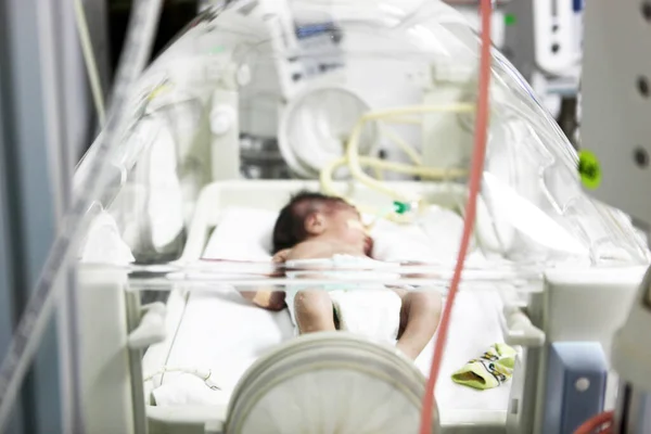 Newborn Baby Incubator — Stock Photo, Image