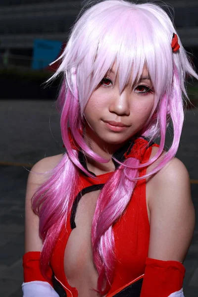 Retrato Cosplayer Asiático Disfrazado —  Fotos de Stock