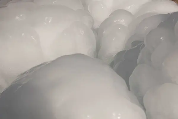 凍結された滑らかな氷のクローズアップ — ストック写真