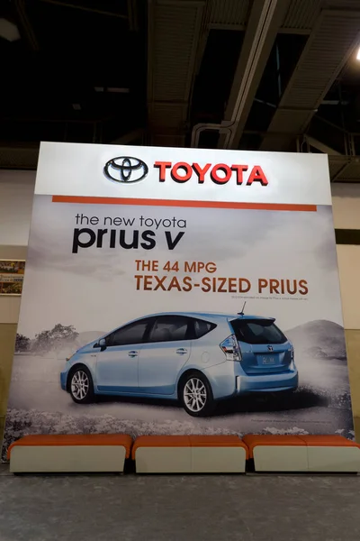 Anúncio Toyota Prius Conceito Show Automático — Fotografia de Stock