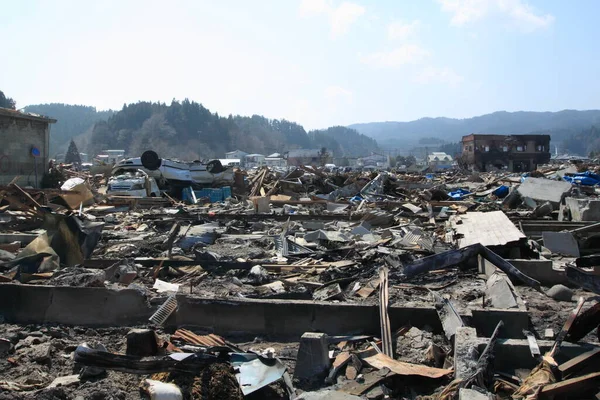 Gran Terremoto Del Este Japón — Foto de Stock