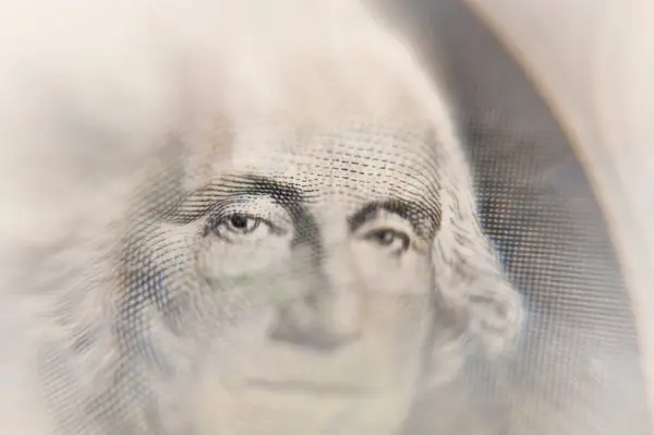 Money Dollar Bill Close — Stock Photo, Image