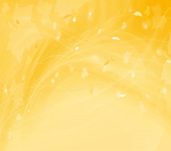 Abstract Yellow Autumn Background — Stock Photo, Image