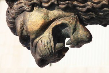 69. Venedik Film Festivali 'nin Altın Aslan sembolünün yakın çekimi