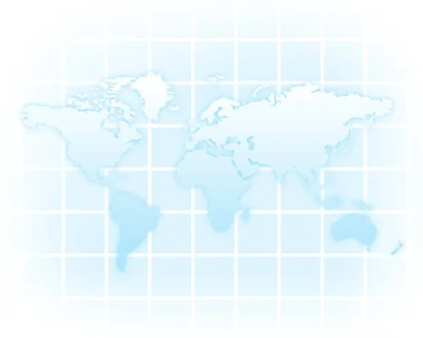 Mappa Del Mondo Sfondo Concettuale — Foto Stock