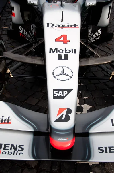 Mercedes Mclaren Fórmula Carro Corrida — Fotografia de Stock