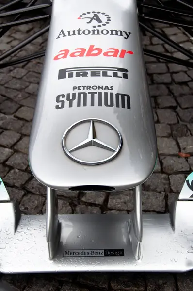 Mercedes Petronas Mobil Balap — Stok Foto