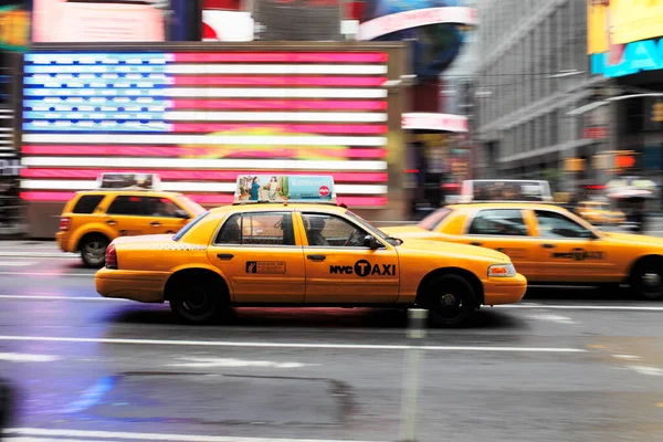 New York Taxi Usa — Stock Photo, Image