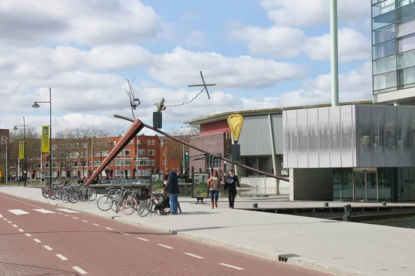 Auf Den Straßen Von Rotterdam Niederlande — Stockfoto