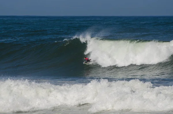 Ricardo Faustino Durante Campeonato Nacional Abierto Bodyboard — Foto de Stock