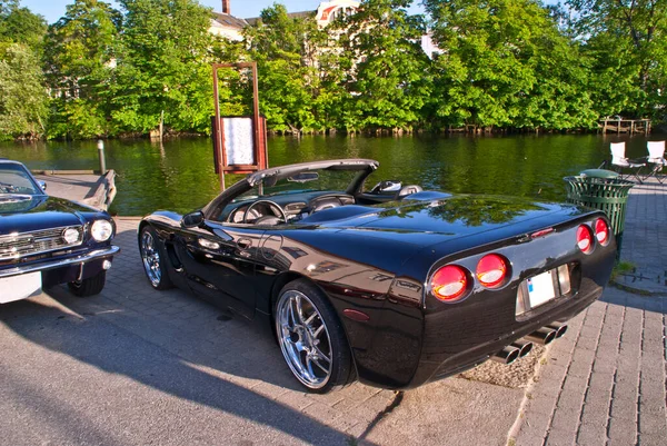Reunião Carro Halden City Corvette — Fotografia de Stock