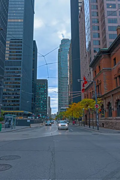 Toronto Gökdelen Ofis Kulelerinin Manzaralı Görüntüleri — Stok fotoğraf